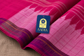 Ilkal Cotton Saree in Magenta with Pink Gayathri Border